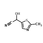 CAS#: 113732-80-2， Hydroxy(2-Methyl-1,3-Thiazol-5-Yl)Acetonitrile