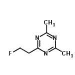 CAS#: 113768-74-4， 2-(2-Fluoroethyl)-4,6-Dimethyl-1,3,5-Triazine