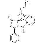 CAS#: 113806-36-3， Ethyl [(2R,4S)-3-Benzoyl-4-Methyl-5-Oxo-2-Phenyl-1,3-Oxazolidin-4-Yl]Acetate