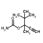 CAS#: 113895-42-4， 3,4,4-Trimethyl-1-Pentyn-3-Yl Carbamate
