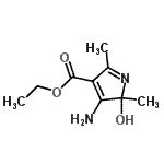 CAS#: 113968-03-9， Ethyl 3-Amino-2-Hydroxy-2,5-Dimethyl-2H-Pyrrole-4-Carboxylate
