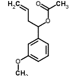 CAS#: 114095-72-6， 1-(3-Methoxyphenyl)-3-Buten-1-Yl Acetate