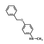 CAS#: 1142-18-3， 4-(Benzyloxy)-N-Methylaniline