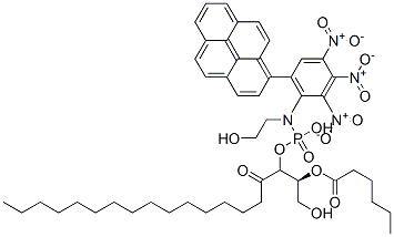 CAS 登录号：114244-01-8， 1-棕榈酰-2,6-(芘-1-基)己酰-Sn-甘油-3-磷酰-N-(三硝基苯基)氨基乙醇