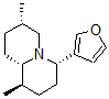 CAS#: 1143-54-0， (1R,4S,7S,9aS)-4-Furan-3-Yl-1,7-Dimethyl-2,3,4,6,7,8,9,9a-Octahydro-1H-Quinolizine