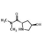 CAS#: 114357-98-1， (4R)-4-Hydroxy-N,N-Dimethyl-L-Prolinamide