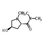CAS 登录号：114357-99-2， (4R)-4-羟基-N,N,1-三甲基-L-脯氨酰胺