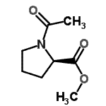 CAS#: 114376-47-5， Methyl 1-Acetyl-D-Prolinate