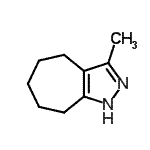 CAS#: 114425-71-7， 3-Methyl-1,4,5,6,7,8-Hexahydrocyclohepta[c]Pyrazole