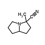 CAS#: 114425-77-3， 3-Methylhexahydro-1H-Pyrrolizine-3-Carbonitrile