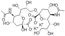 CAS 登录号：114474-59-8， alpha-(2-9)-二唾液酸