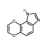 CAS#: 114535-43-2， 1H-[1,4]Dioxino[2,3-e]Benzimidazole