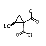 CAS#: 114554-70-0， 2-Methyl-1,1-Cyclopropanedicarbonyl Dichloride