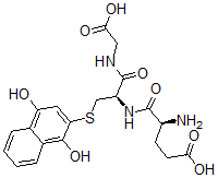 CAS#: 114576-98-6， 3-(Glutathion-S-Yl)-1,4-Naphthoquinone