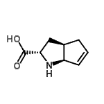 CAS#: 114613-94-4， (2S,3aR,6aS)-1,2,3,3A,4,6A-Hexahydrocyclopenta[b]Pyrrole-2-Carboxylic Acid