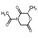 CAS#: 114712-07-1， (6S)-4-Acetyl-6-Methyl-2,5-Morpholinedione