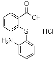 CAS#: 114724-41-3， 2-[(2-Aminophenyl)Sulfanyl]Benzoic Acid Hydrochloride (1:1)