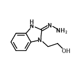 CAS 登录号：114804-31-8， 2-(2-肼基-1H-苯并咪唑-1-基)乙醇