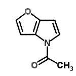 CAS#: 114810-50-3， 1-(4H-Furo[3,2-b]Pyrrol-4-Yl)Ethanone