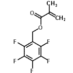 结构式 CAS# 114859-23-3, 五氟苄基甲基丙烯酸酯