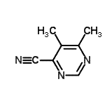 CAS#: 114969-82-3， 5,6-Dimethyl-4-Pyrimidinecarbonitrile