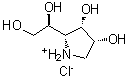 CAS#: 114976-76-0， (2R,3S,4R)-2-[(1S)-1,2-Dihydroxyethyl]-3,4-Dihydroxypyrrolidinium Chloride