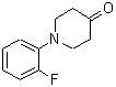 structure of CAS# 115012-46-9, 1-(2-Fluorophenyl)-4-Piperidinone;1-(2-fluorophenyl)-4-piperidinone;1-(2-fluorophenyl)piperidin-4-one;1-(2-Fluoro-phenyl)-piperidin-4-one