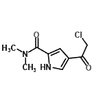 CAS#: 115027-25-3， 4-(Chloroacetyl)-N,N-Dimethyl-1H-Pyrrole-2-Carboxamide