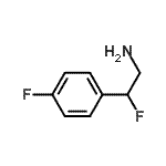 CAS#: 115046-30-5， 2-Fluoro-2-(4-Fluorophenyl)Ethanamine