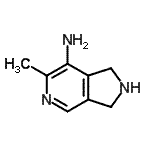 CAS#: 115121-20-5， 6-Methyl-2,3-Dihydro-1H-Pyrrolo[3,4-c]Pyridin-7-Amine