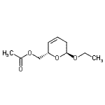 CAS#: 115182-09-7， [(2S,6S)-6-Ethoxy-5,6-Dihydro-2H-Pyran-2-Yl]Methyl Acetate