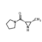 CAS#: 115201-07-5， [(2S,3S)-3-Methyl-2-Aziridinyl](1-Pyrrolidinyl)Methanone