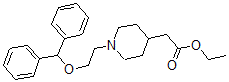 CAS#: 115313-90-1， 2-[1-[2-[Di(phenyl)methoxy]ethyl]-4-piperidinyl]acetic acid ethyl ester