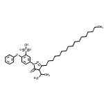 CAS#: 115345-38-5， 5-(3-Heptadecyl-4-Isopropyl-5-Oxo-4,5-Dihydro-1H-Pyrazol-1-Yl)-2-Phenoxybenzenesulfonic Acid