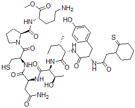 CAS#: 115499-13-3， 2-O-Methyltyrosyl-4-threonyl-8-ornithyl-9-desglycinamide-vasotocin