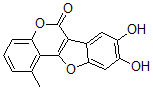 CAS#: 115532-07-5， 8,9-Dihydroxy-1-methyl-6H-benzofuro(3,2-c)(1)benzopyran-6-one