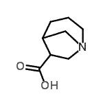 CAS#: 115595-01-2， 1-Azabicyclo[3.2.1]Octane-6-Carboxylic Acid