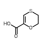 CAS#: 115595-71-6， 5,6-Dihydro-1,4-Oxathiine-2-Carboxylic Acid