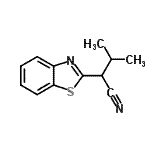 CAS#: 115616-07-4， 2-(1,3-Benzothiazol-2-Yl)-3-Methylbutanenitrile