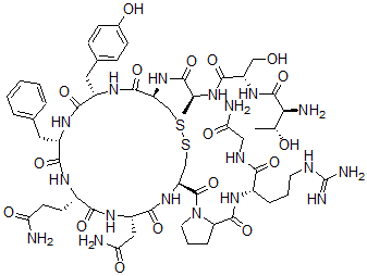 CAS#: 115712-78-2， Thr(10)-Ser(11)-Ala(12)-Arginine Vasopressin