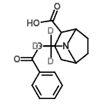 CAS 登录号：115732-68-8， 3-苯甲酰氧基-8-(三氘甲基)-8-氮杂双环[3.2.1]辛烷-4-羧酸