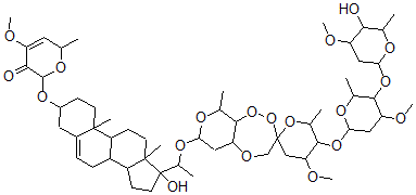 CAS#: 115743-49-2， Periplocoside B