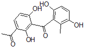 CAS#: 115834-34-9， 1-[3-(3,6-Dihydroxy-2-methyl-phenyl)carbonyl-2,4-dihydroxy-phenyl]ethanone