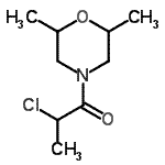 CAS#: 115840-37-4， 2-Chloro-1-(2,6-Dimethyl-4-Morpholinyl)-1-Propanone