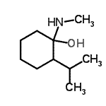 CAS#: 115886-68-5， 2-Isopropyl-1-(Methylamino)Cyclohexanol