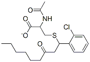 CAS#: 115887-23-5， 2-(N-Acetylamino)-3-(1-(2-Chlorophenyl)-3-Oxononylthio)Propionate