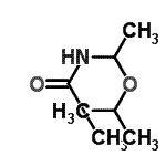 structure of CAS# 115910-75-3, N-(1-Isopropoxyethyl)Acetamide
