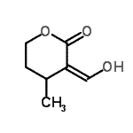 CAS 登录号：115919-07-8， (3Z)-3-(羟基亚甲基)-4-甲基四氢-2H-吡喃-2-酮