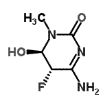 CAS#: 115923-92-7， (5S,6R)-4-Amino-5-Fluoro-6-Hydroxy-1-Methyl-5,6-Dihydro-2(1H)-Pyrimidinone