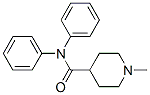 CAS#: 115932-56-4， 4-Diphenylcarbamyl-N-Methylpiperidine